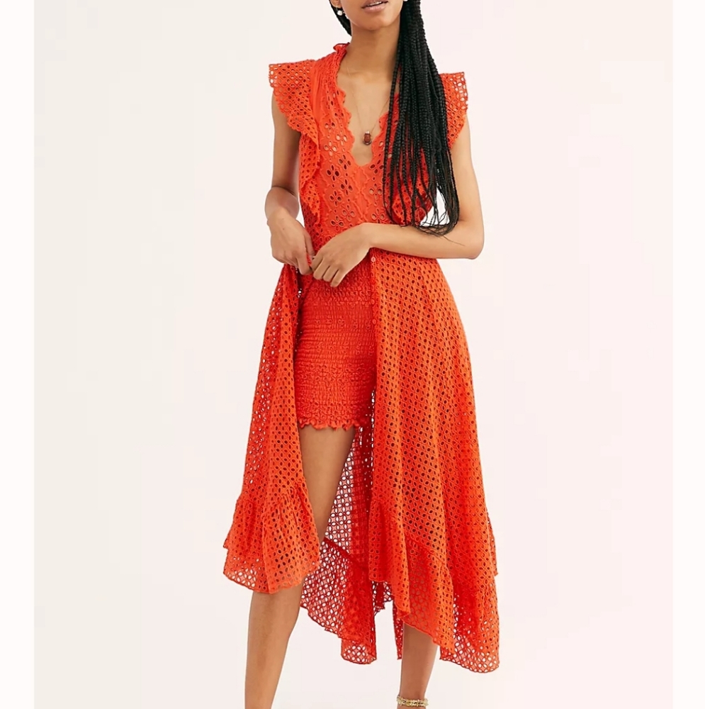 Free People One Caraway Lace Set